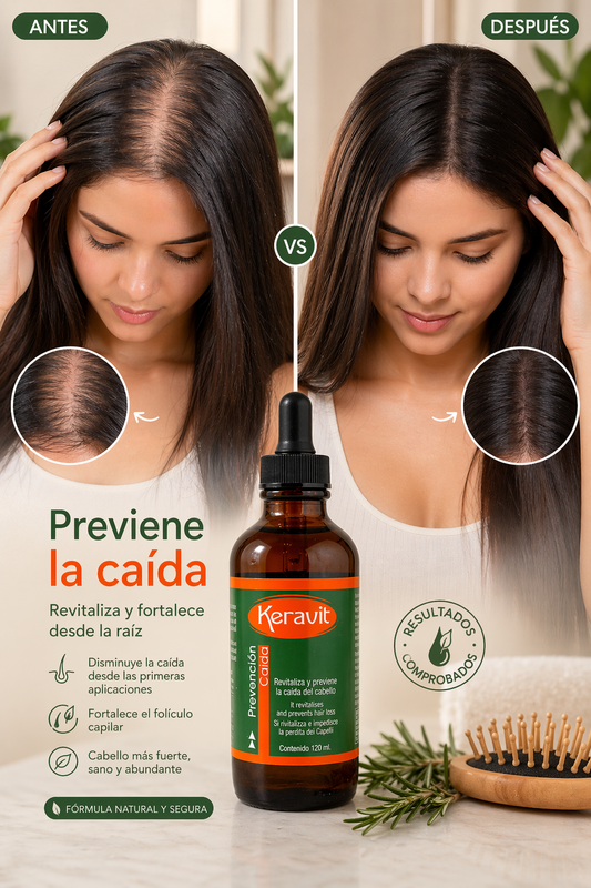 KERAVIT - Revitaliza y previene la caída del cabello